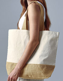 Jute Base Canvas Bag