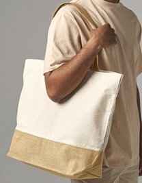 Jute Base Canvas Bag XL