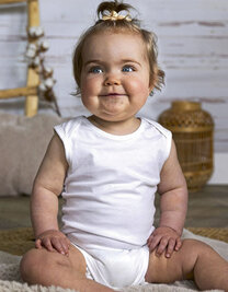 Organic Baby Bodysuit Sleeveless Rebel 03