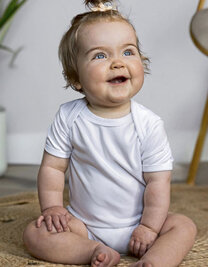 Short Sleeve Baby Bodysuit Polyester