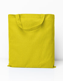 Cotton Bag Colored Short Handles (Hover)