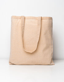 Cotton Bag Natural Long Handles (Hover)