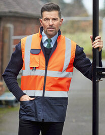 Hi-Vis Two-Tone Bodywarmer