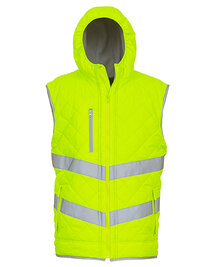 Hi-Vis Kensington Hooded Gilet (Hover)
