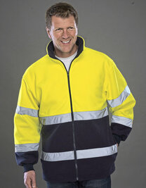 Hi-Vis 2 Bands 2-Tone Fleece Jacket