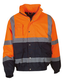 Hi-Vis Two-Tone Bomber Jacket (Hover)