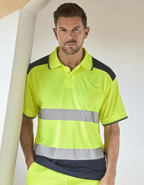 Hi-Vis Two-Tone Polo
