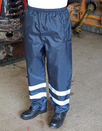 Hi-Vis Waterproof Over-Trousers