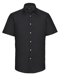 Men's Short Sleeve Tailored Oxford Shirt (Hover)