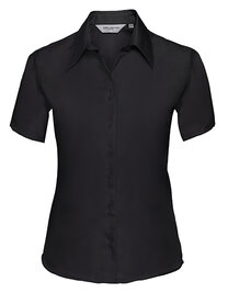 Ladies' Short Sleeve Tailored Ultimate Non-Iron Shirt (Hover)