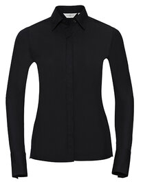 Ladies' Long Sleeve Fitted Ultimate Stretch Shirt (Hover)