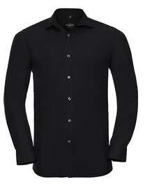 Men's Long Sleeve Fitted Ultimate Stretch Shirt (Hover)