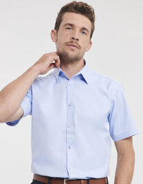 Men´s Long Sleeve Tailored Herringbone Shirt