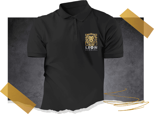 Polo-Shirts mit individuellem Druck von Lion Werbe GmbH – optimal für Firmenkleidung und Promotion.