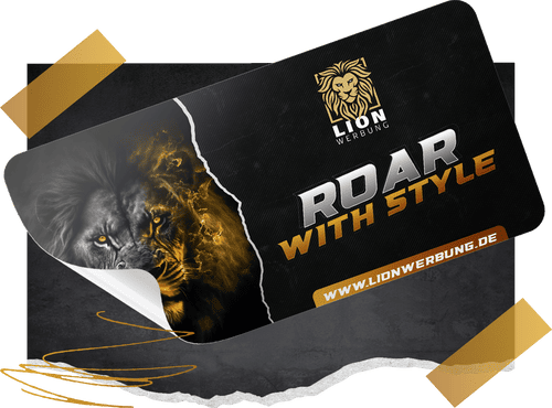 Individuelle Aufkleber drucken lassen | Lion Werbe GmbH