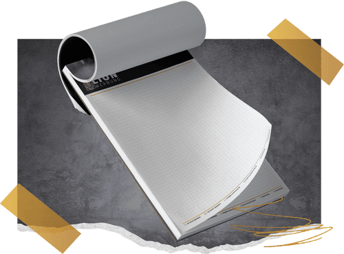 Briefpapier & Notizblöcke bedrucken | Lion Werbe GmbH