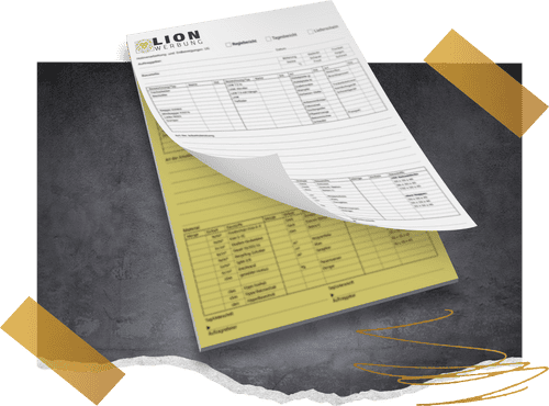 Durchschreibesätze & Formulare drucken | Lion Werbe GmbH