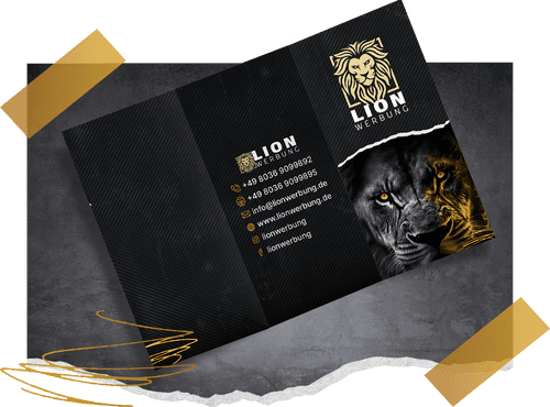 Flyer & Falzflyer drucken in Top-Qualität | Lion Werbe GmbH