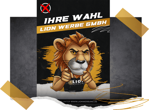 Wahlplakate hochwertig drucken lassen | Lion Werbe GmbH
